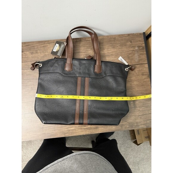 VISM Shooters Gear Women’s Concealed Carry Satchel Black Leather NEW WITH TAGS - Picture 8 of 10